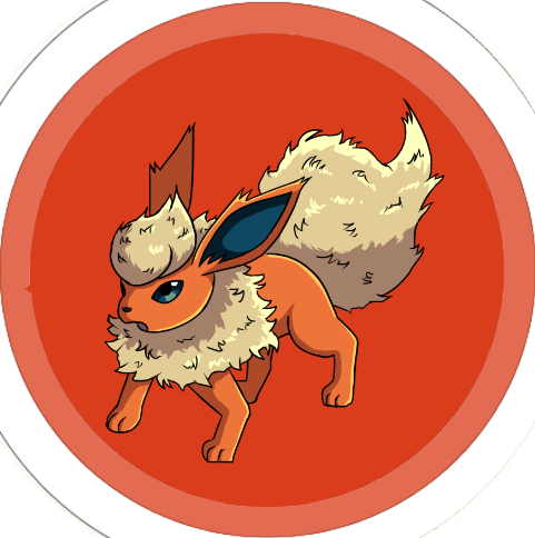 Producto - Pin Flareon - Pokémon