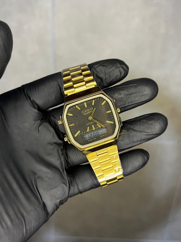 Producto - CASIO 5 ORO NEGRO (premium)