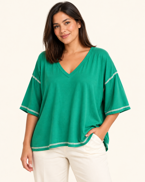 Producto - Remeron Escote V Mangas 3/4 - 0