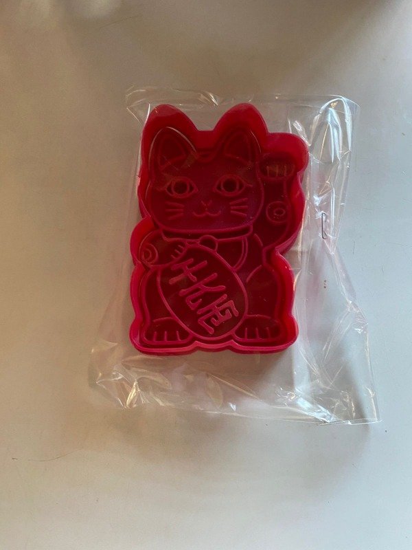 Producto - SELLO Y CORTANTE GATITO DE LA SUERTE