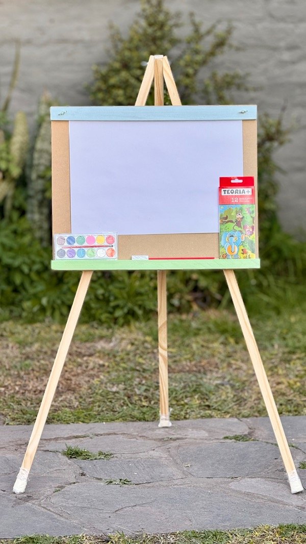 Producto - Bastidor de dibujo (HOJAS, LAPICES, ACUARELAS)