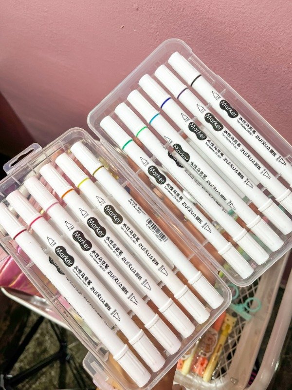 Producto - Set de 12 Marcadores doble punta