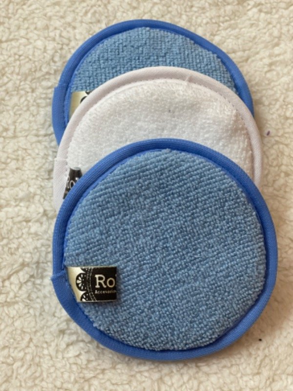Producto - Pads de toalla microfibra celeste