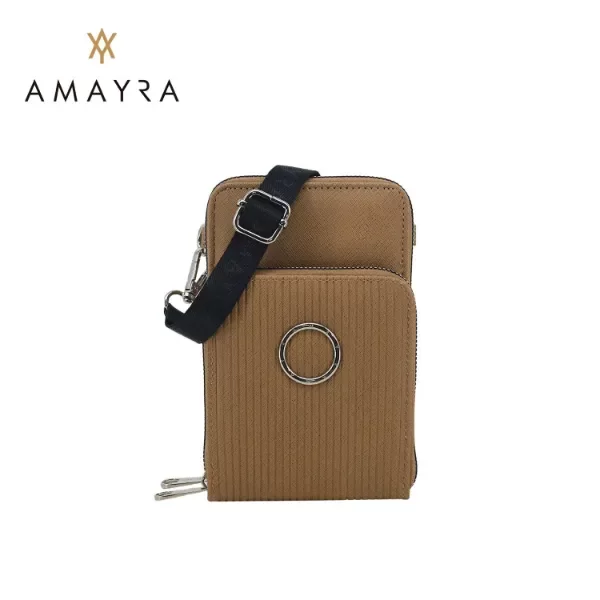 Producto - BANDOLERA PORTACELULAR AMAYRA NEGRO COD: 67.B990.2