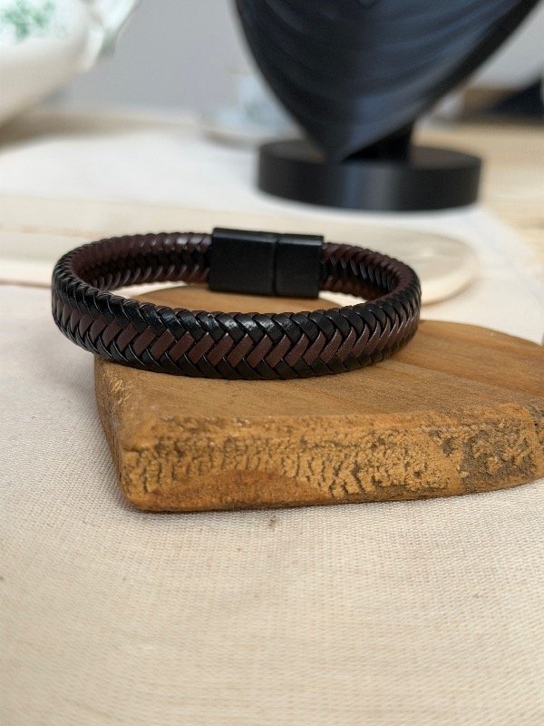 Producto - Pulseras de hombre ecocuero