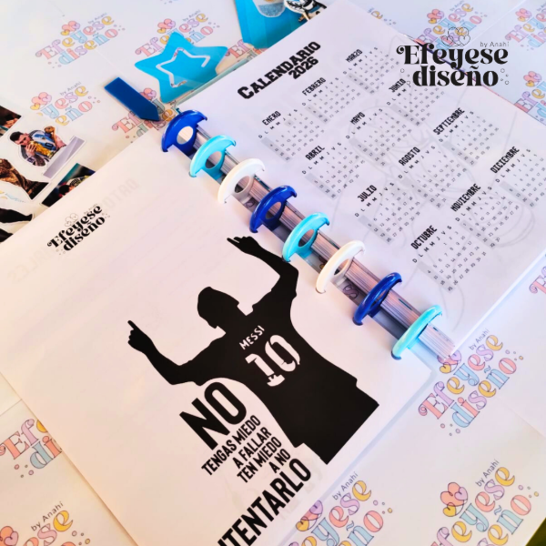 Producto - Agenda Messi SAV002 - 2