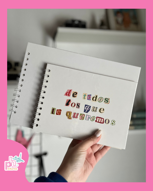 Producto - album de firmas - tapa dura - 3