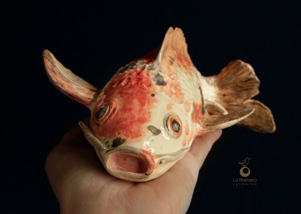 Producto - Pez Koi Escultura (Pieza de Autor) - 8
