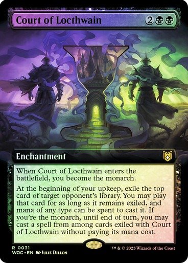 Producto - Court of Locthwain (Extended Art Foil)
