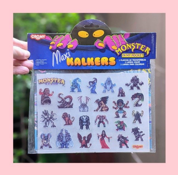 Producto - Maxi Kalkers Monster in My Pocket