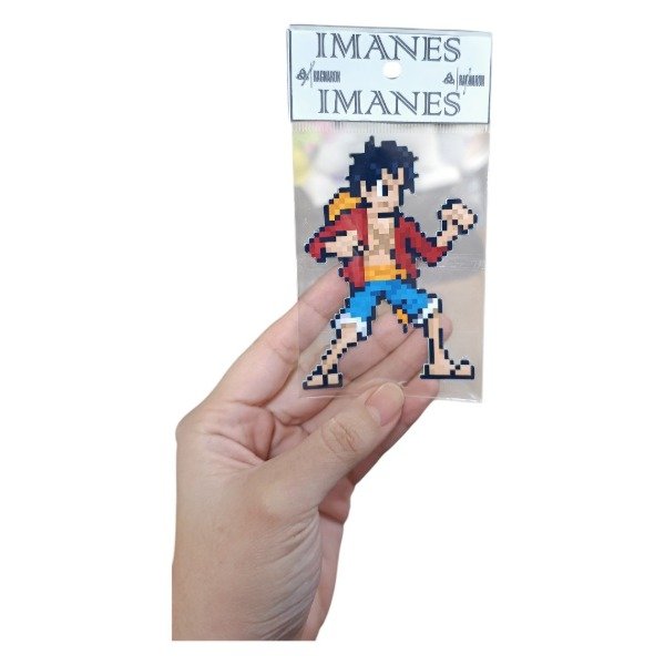Producto - Iman Luffy One Piece Pixel Art Ragnarok Otorii