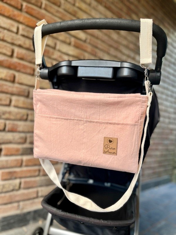 Producto - Organizador tussor rosa viejo