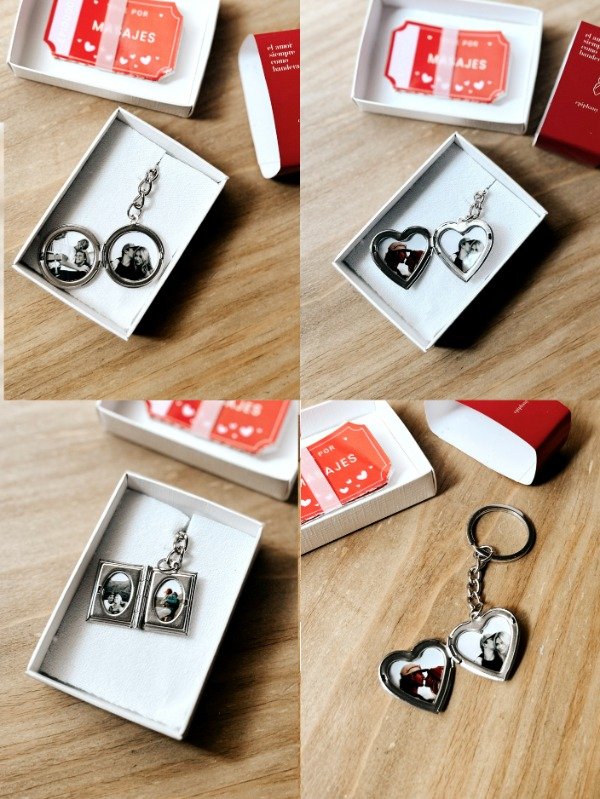 Producto - Box relicario LLAVERO 3 modelos diferentes