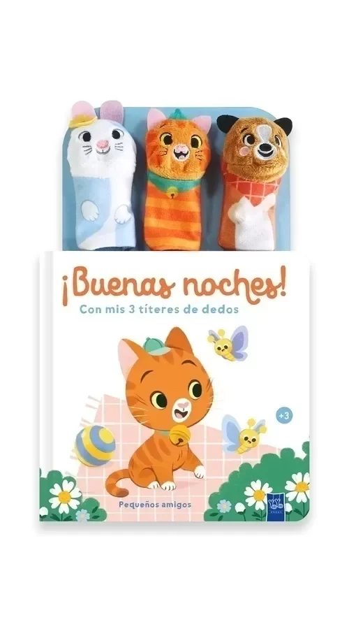 Producto - Buenas noches! con mis 3 títeres de dedos: Pequeños amigos - Yoyo
