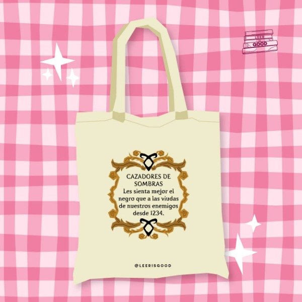 Producto - Tote Bag - Cazadores de Sombras desde 1234
