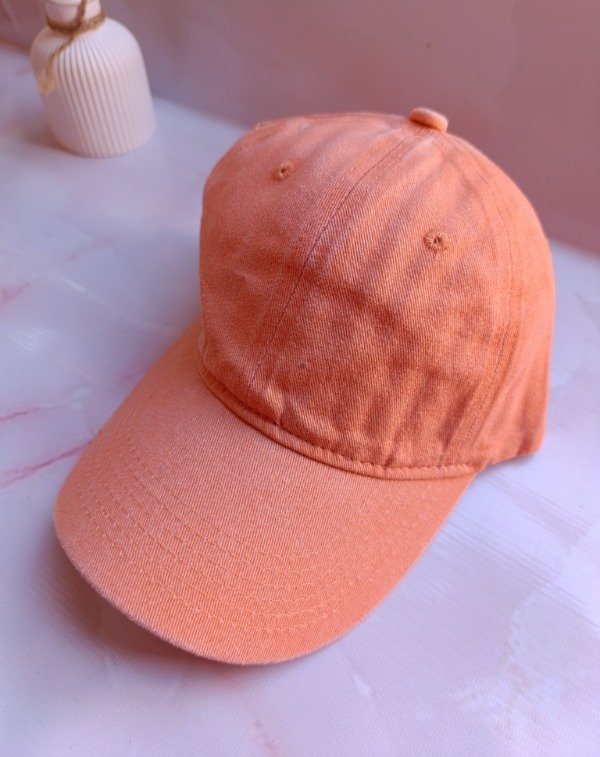 Producto - GORRO VINTAGE PRE LAVADA SALMON