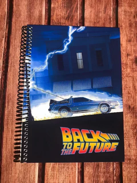 Producto - Cuaderno A5 Volver al Futuro