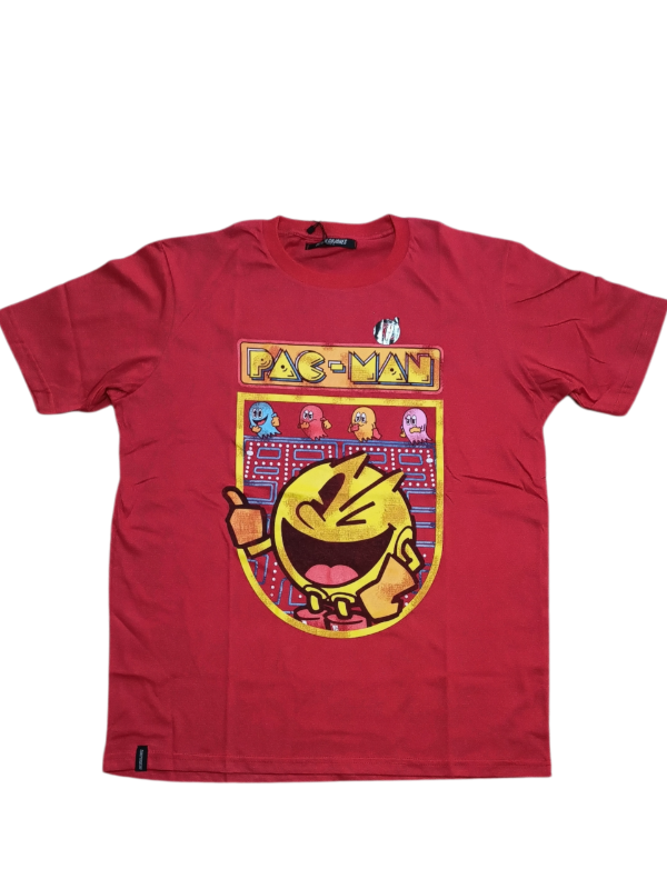 Producto - REMERA PACMAN RETRO ROJO