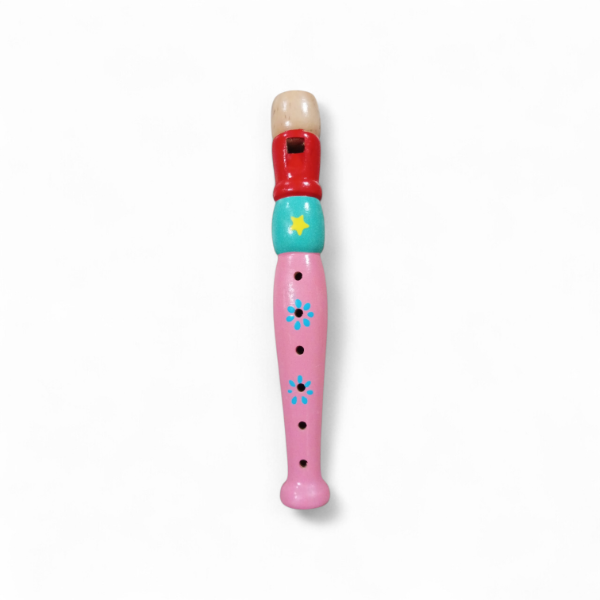 Producto - Flauta dulce de madera ROSA