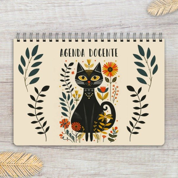 Producto - Agenda Docente A4 dis. buena suerte