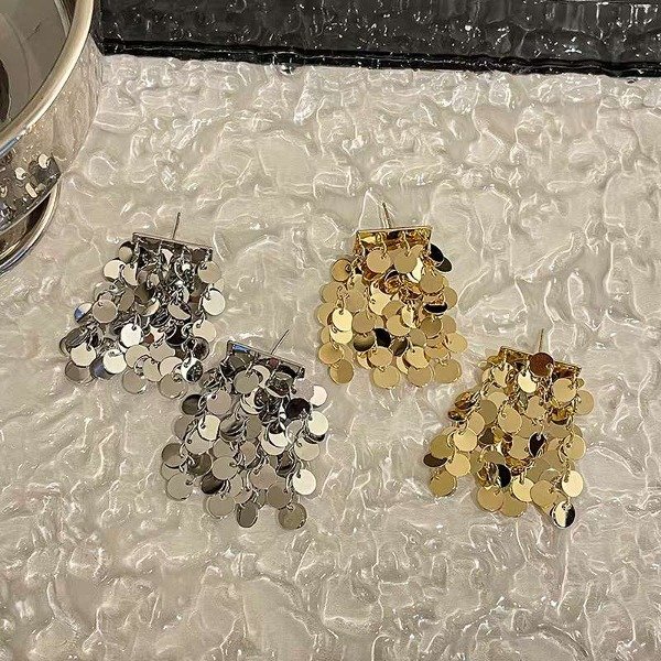 Producto - Aritos colgantes brilloso