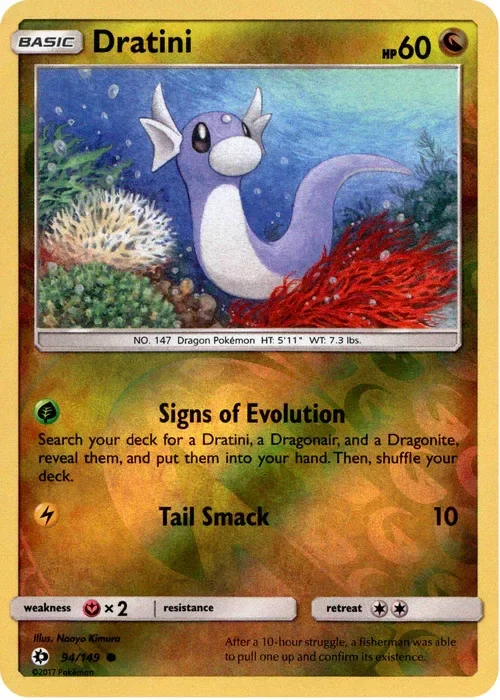 Producto - Dratini - 94/149 - Sun and Moon - Reverse Holo
