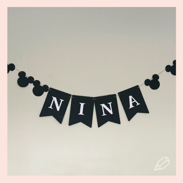 Producto - Banderín papeles de color