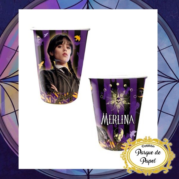 Producto - Vasos Merlina (x10 u.)