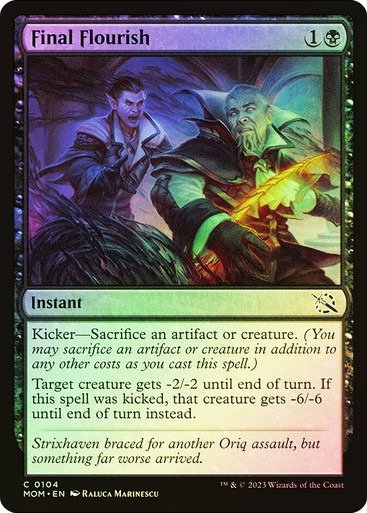 Producto - Final Flourish Foil  March of the Machine
