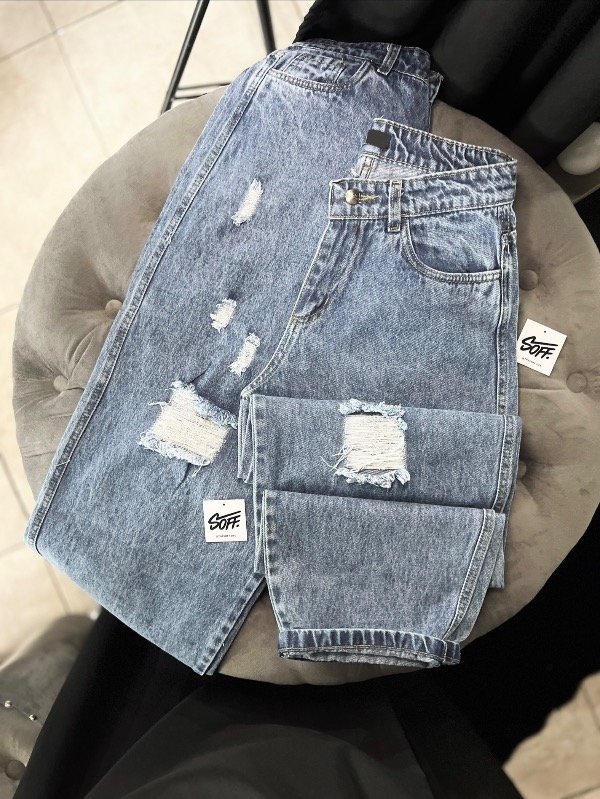 Producto - BAGGY DESTROY azul - 1