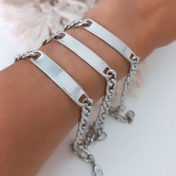 Producto - PULSERA IDENTIDAD UNISEX cod 6.5