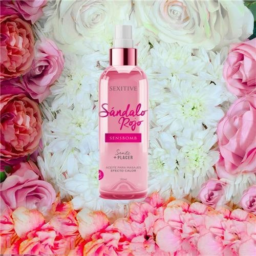 Producto - Macca - Aceite para masajes efecto calor SANDALO