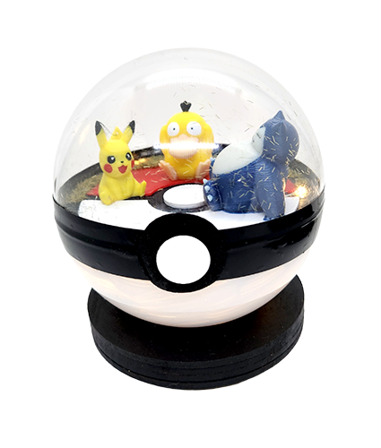 Producto - Lampara Diorama Pokemon Pikachu Psyduck Snorlax Cable Usb