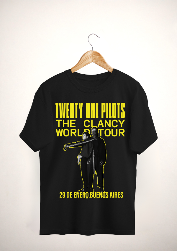 Producto - Remera algodon Twenty One Pilots