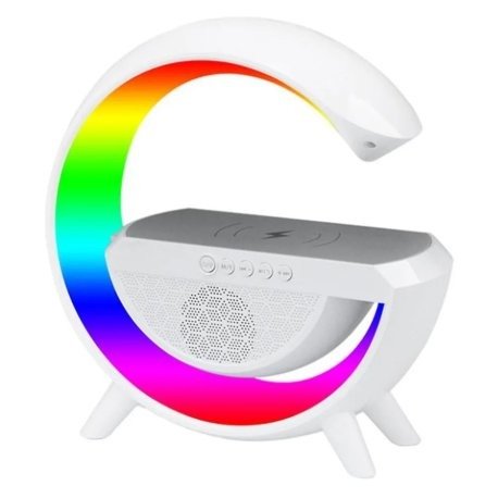 Producto - Parlante G bluetooth CON CARGA INALAMBRICA PARA TELEFONO CELULAR Y LUZ