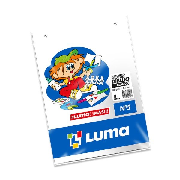 Producto - Repuesto  Dibujo N5 LUMA  blanco - 0