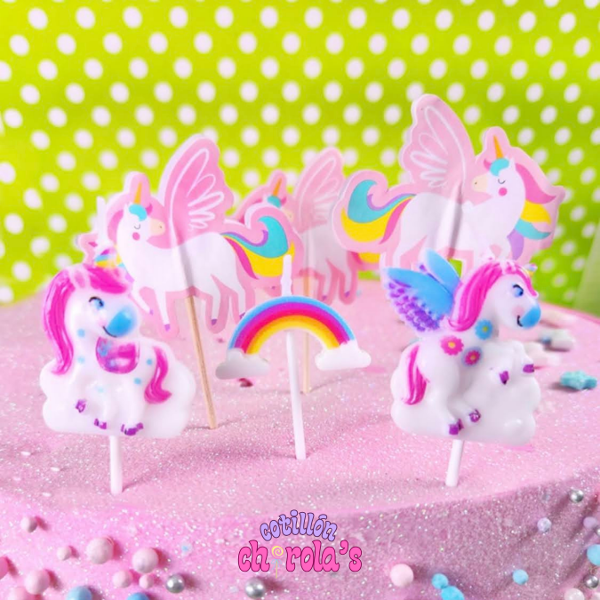 Producto - SET VELAS - UNICORNIO
