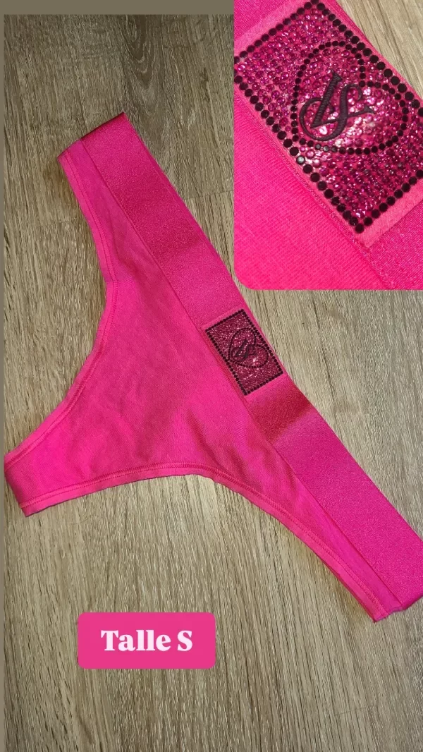Producto - Shine patch fucsia talle S