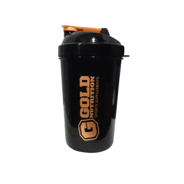 Producto - SHAKER GOLD NUTRITION - 500ML - NEGRO