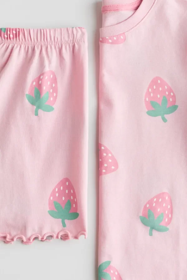 Producto - Pijama HyM frutillas corto - 1