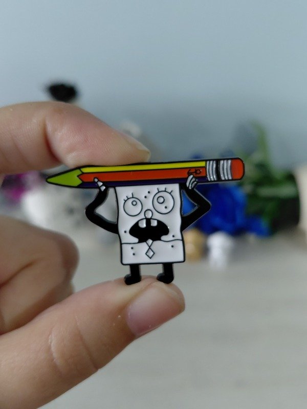 Producto - Pin metalizado - Bob Esponja #1479