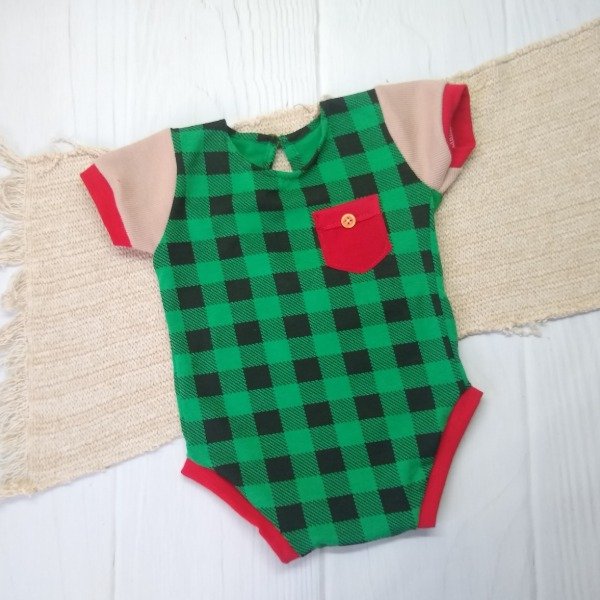 Producto - Body navideño cuadrille 6 meses