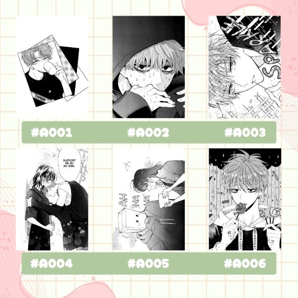Producto - Tamon's B-side // Postales foil - 1