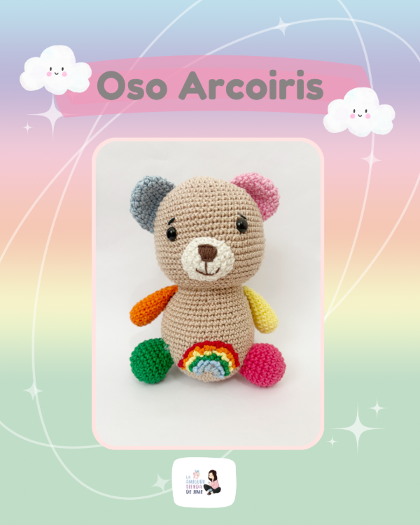 Producto - Guia de tejido Oso Arcoiris