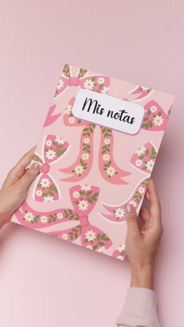 Producto - Cuadernos lazos flowers - 1