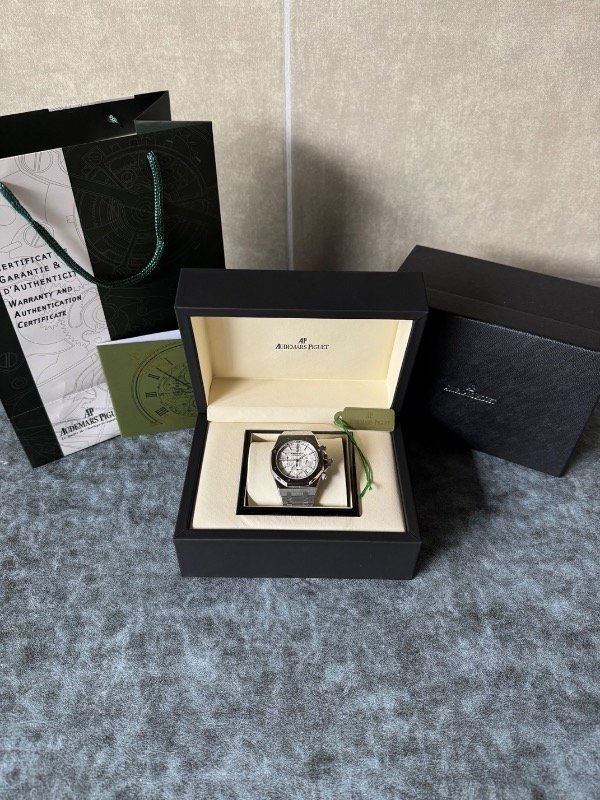 Producto - AUDEMARS PIGUET OAK CRONÓGRAFO BLANCO (calidad AAA+)