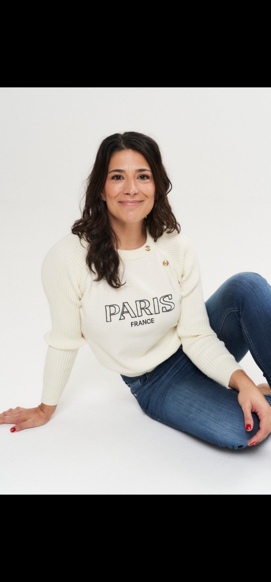 Producto - Sweater botones blanco