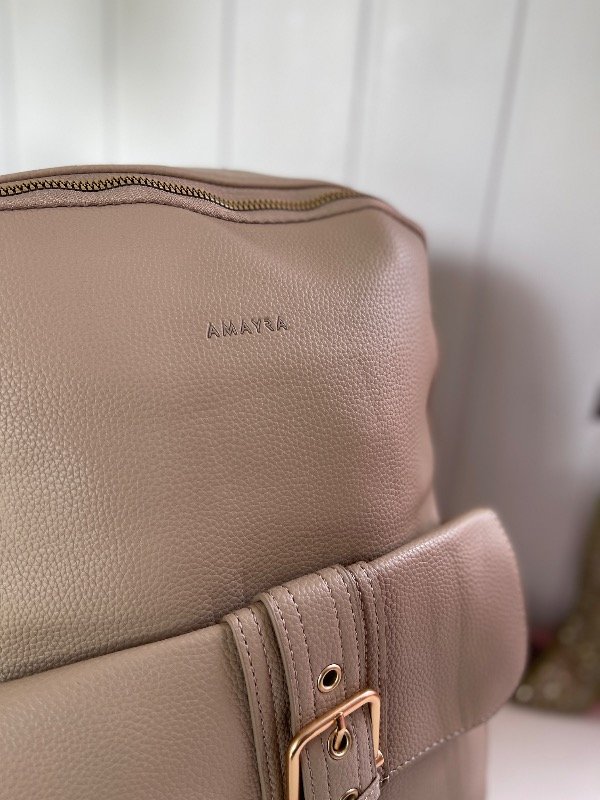Producto - Mochila Amayra Nude hebilla - 1