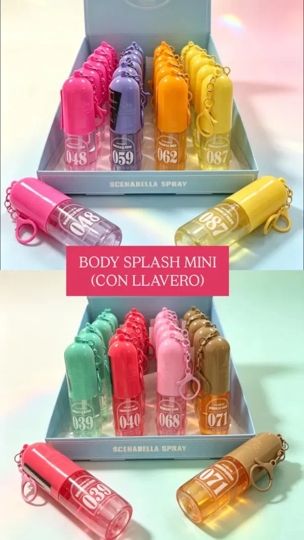 Producto - SCENABELLA MINI BODY SPLASH CON LLAVERO - 0