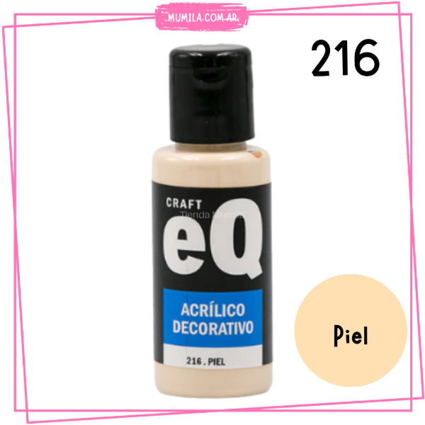 Producto - Acrílico EQ Piel 216